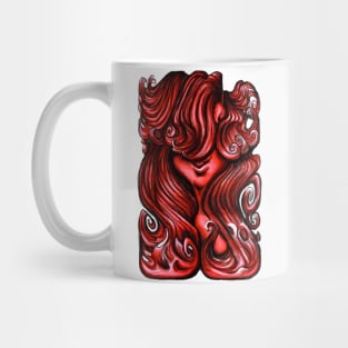 Luscious Locks - Cherry Tomato Red Mug